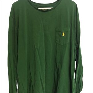 Polo Ralph Lauren green long sleeve shirt
Size XXL
